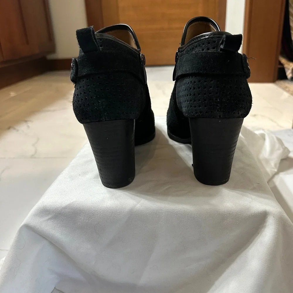 Black Franco Sarto booties - Size 10 - Picture 3 of 3